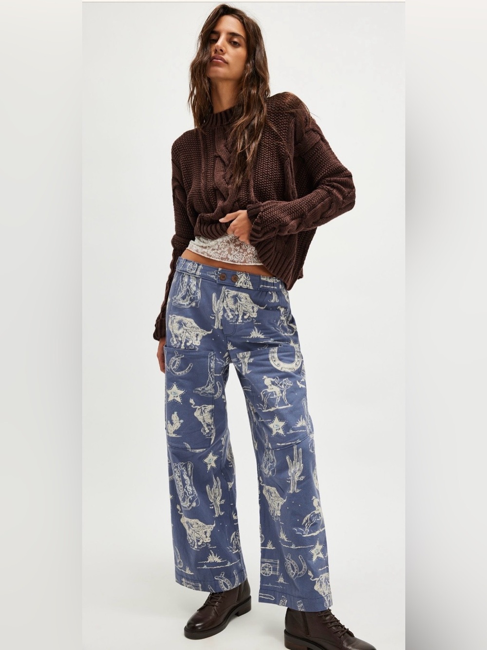 Free People Seaside Pull-On Pants, size XS